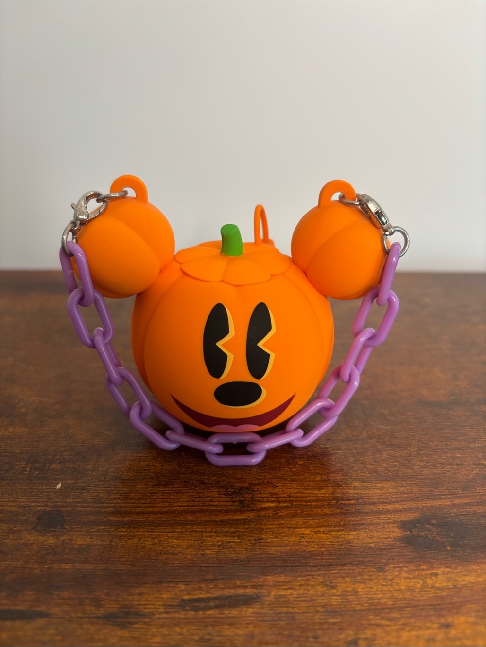 Tokyo Disney Halloween Pumpkin Mickey- Bag Charm 3”